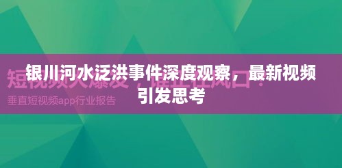 銀川河水泛洪事件深度觀察，最新視頻引發(fā)思考