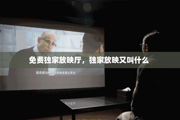 免費獨家放映廳，獨家放映又叫什么 