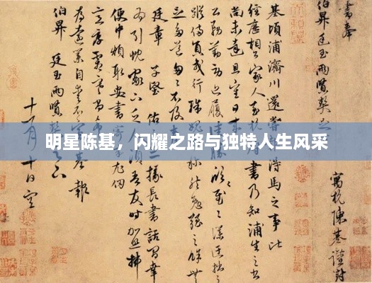 明星陳基，閃耀之路與獨(dú)特人生風(fēng)采