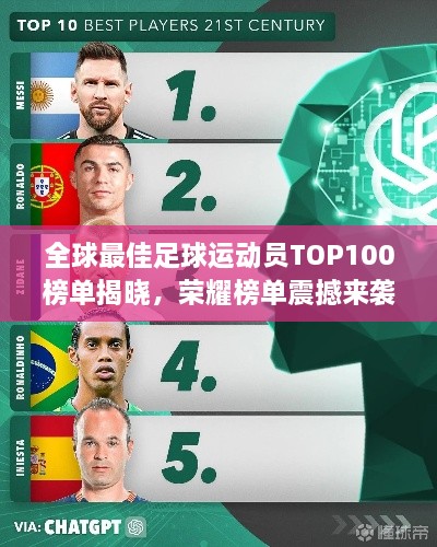 全球最佳足球運(yùn)動(dòng)員TOP100榜單揭曉，榮耀榜單震撼來襲！