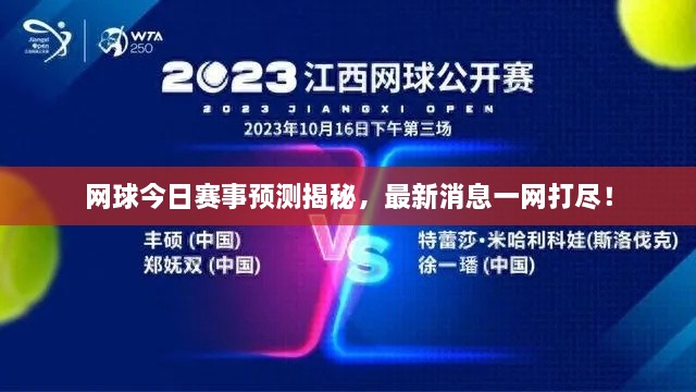 網(wǎng)球今日賽事預測揭秘，最新消息一網(wǎng)打盡！