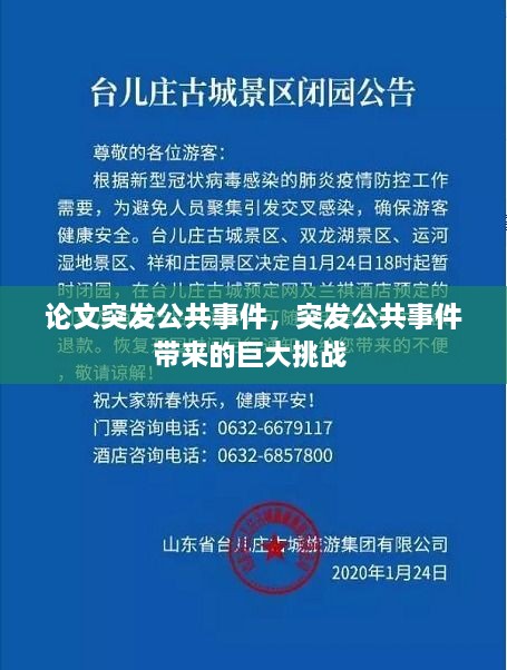 論文突發(fā)公共事件，突發(fā)公共事件帶來(lái)的巨大挑戰(zhàn) 