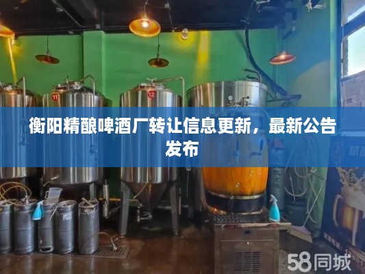衡陽(yáng)精釀啤酒廠轉(zhuǎn)讓信息更新，最新公告發(fā)布