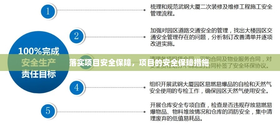 落實項目安全保障，項目的安全保障措施 
