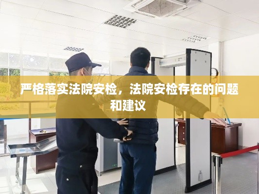 嚴格落實法院安檢，法院安檢存在的問題和建議 