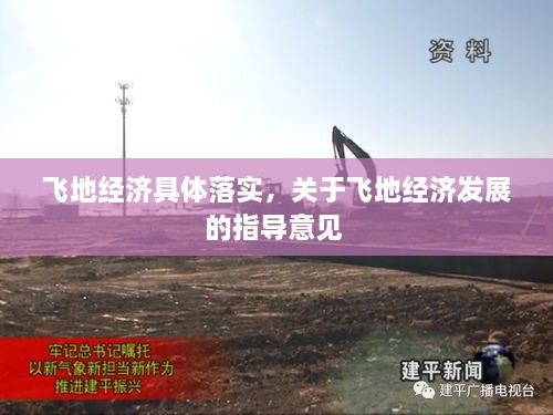 飛地經(jīng)濟(jì)具體落實，關(guān)于飛地經(jīng)濟(jì)發(fā)展的指導(dǎo)意見 